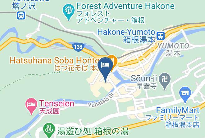 Hakone Townashigarashimo District - Yoshiike Ryokan Maps
