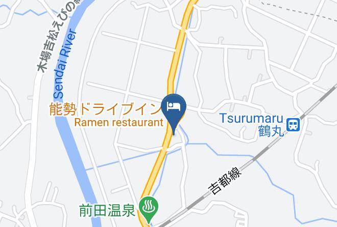 Yoshimatsu Onsen Business Hotel Map