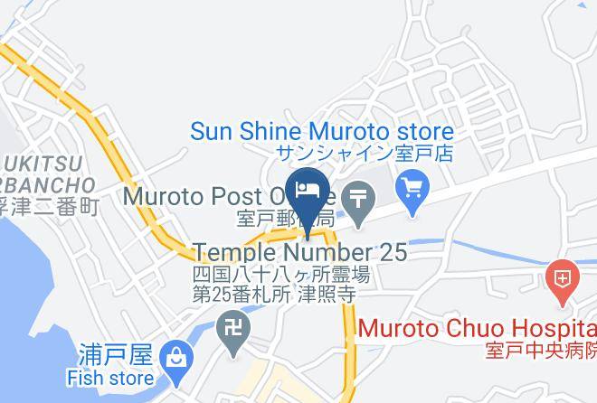 Muroto City - Yoshimatsu Ryokan Maps