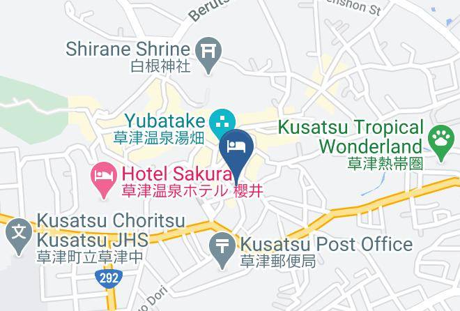 Kusatsu Townagatsuma District - Yoshinoya Maps