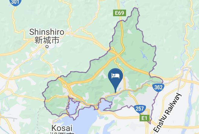 Hamamatsu City Kita Ward - Yoshinoya Maps