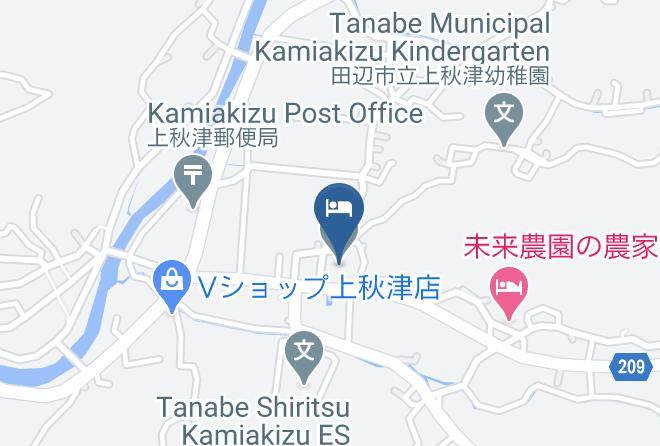 Tanabe City - Yoshinoya Ryokan Yunomine Onsen Maps
