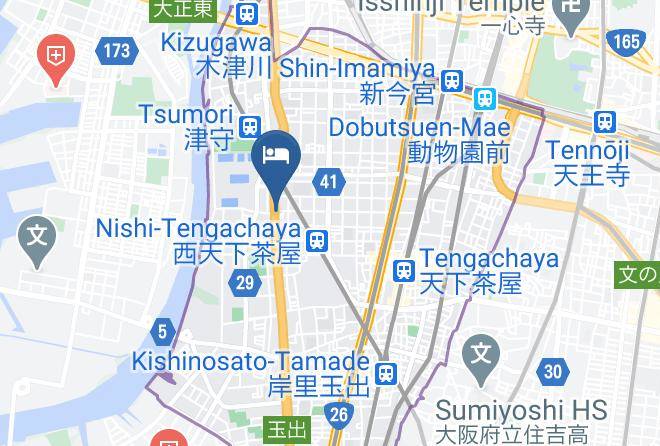 Osaka City Nishinari Ward - Yoshiokake Kitatsumori3 Maps