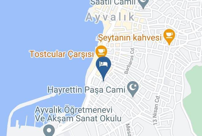 Ayvalik - Yosun Butik Otel Maps