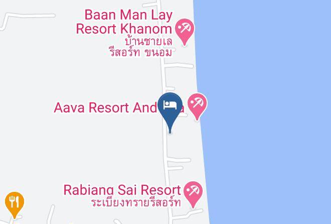 Amphoe Khanom - Yotaka Khanom Maps