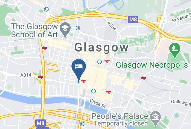 Glasgow City - Yotel Glasgow Maps