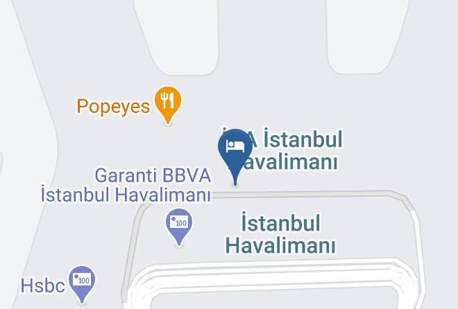 Istanbul - Yotelair Istanbul Airport Hotel Maps