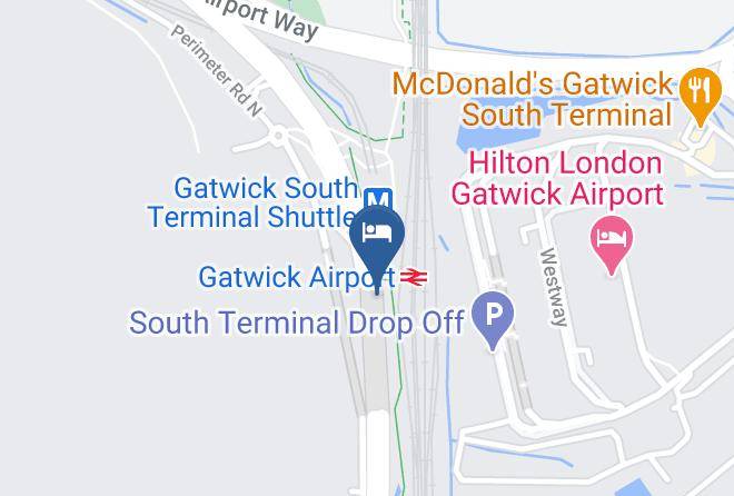 West Sussex - Yotelair London Gatwick Maps