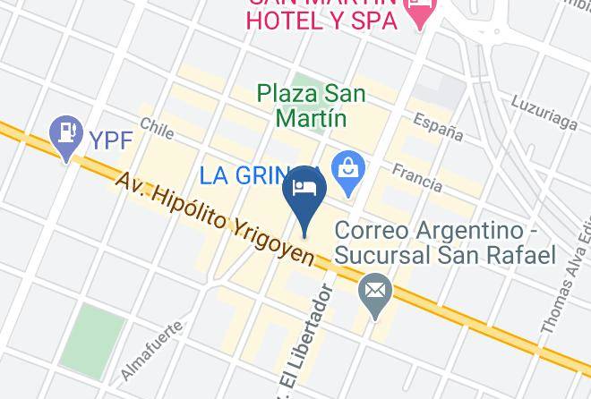 San Rafael - You Hoteles Maps