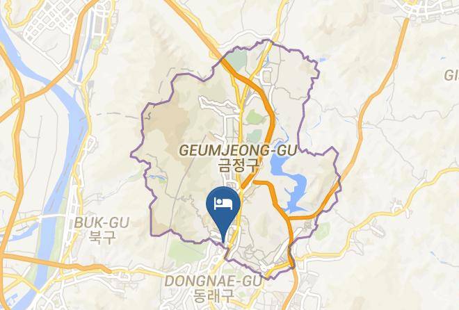 Geumjeonggu - Youain Hotel Maps