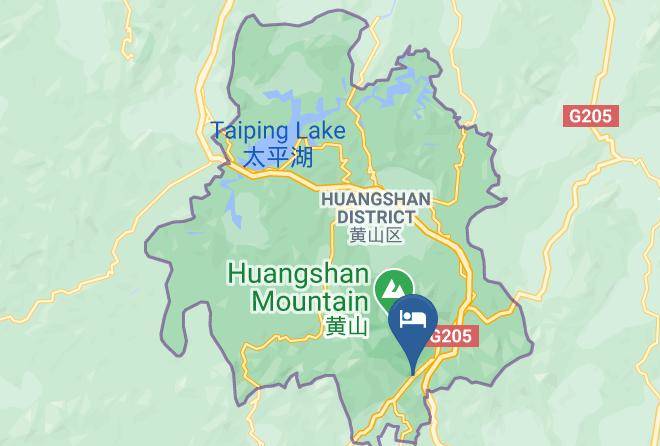 Huangshan - Youdoufu Inn Maps