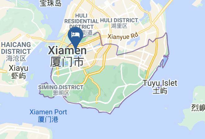 Xiamen - Youfeng Lake View Hotel Maps