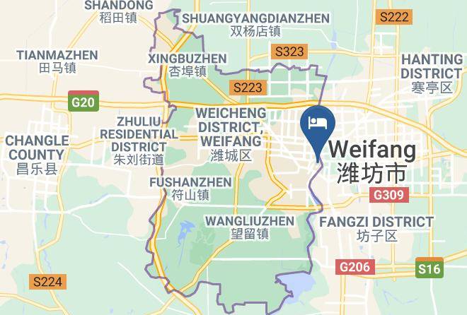 Weifang - Youjia Hotel Maps