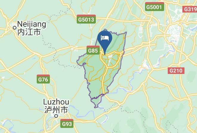 Yongchuan District - Youjia Sunshine Hotel Maps
