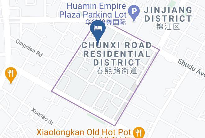Chengdu - Youke Hotel Maps