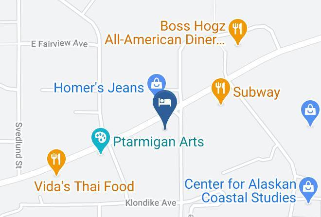 Young's Downtown Inn Oriental Map