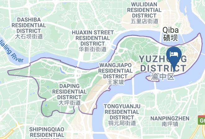 Yuzhong District - Youni De Jianglai Hotel Maps