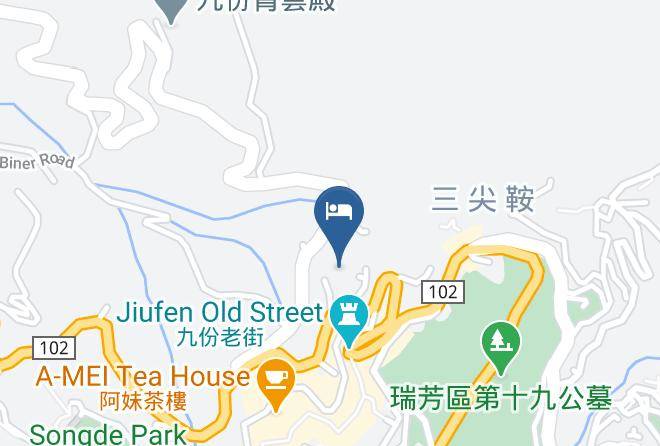 Ruifang District Jioufen - Jiu Fen You Ran Ju Maps