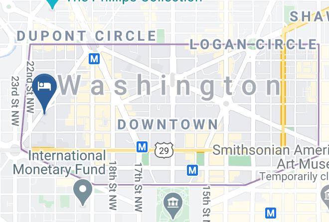 City Of Washington - Yours Truly Dc Hotel Maps