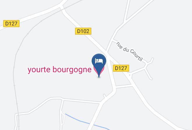 Nievre - Yourte Bourgogne Maps
