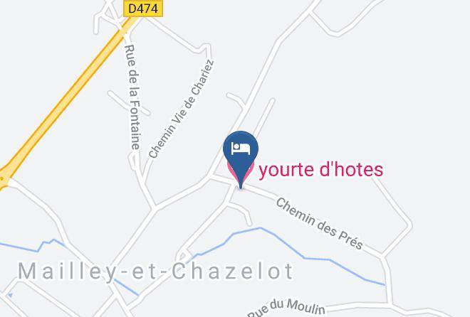 Haute Saone - Yourte D'hotes Maps