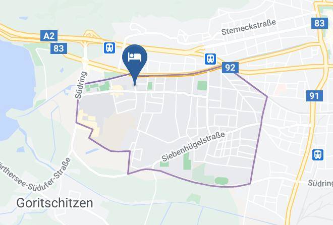 Klagenfurt - Jugend Und Familiengastehaus Klagenfurt Maps