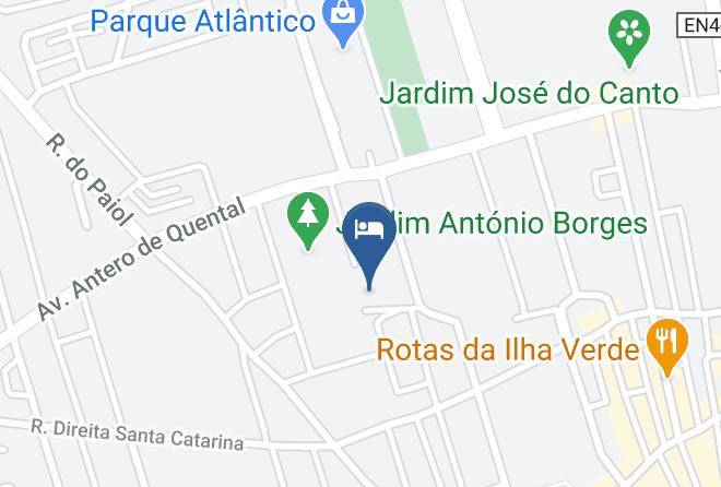 Ponta Delgada - Pousada De Juventude De Ponta Delgada Maps