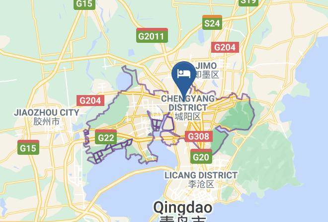 Qingdao - Youth Urban Mini Hotel Maps