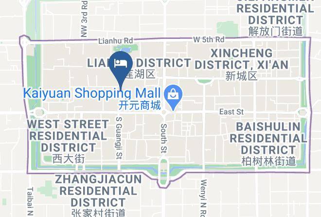 Xi An - Youyi Hotel Maps