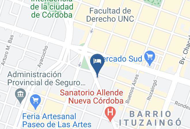 Cordoba - Yrigoyen 111 Hotel Maps