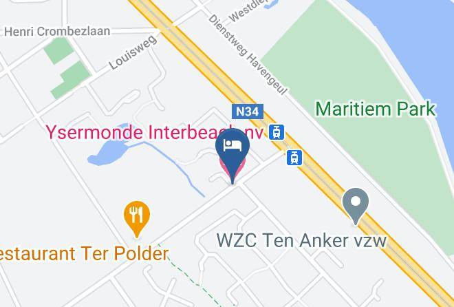 Ysermonde Interbeach Nv Map