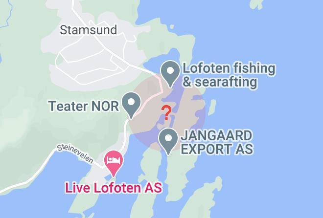 Ytterviks Rorbuer Map