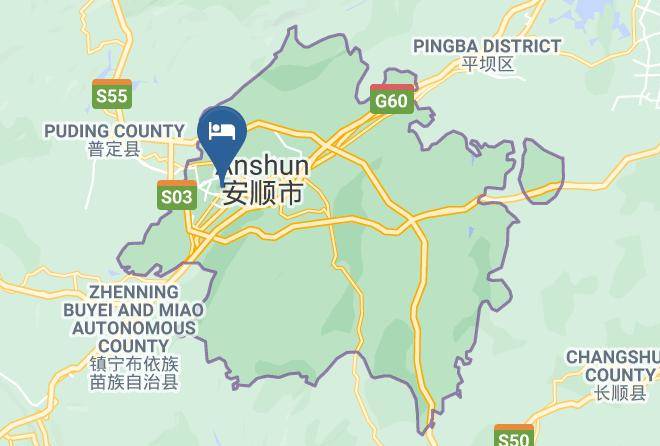 Anshun - Yuan Cheng Hotel Maps