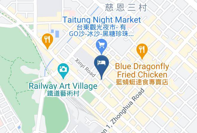 Taitungnty - Yuan Shin Hotel Maps