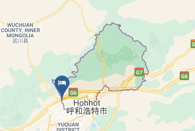 Hohhot - Yuanfu Hotel Maps