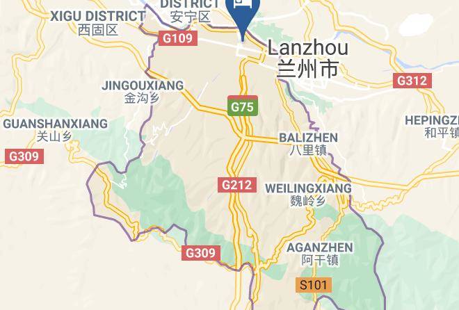 Lanzhou - Yuanheng Hotel Maps