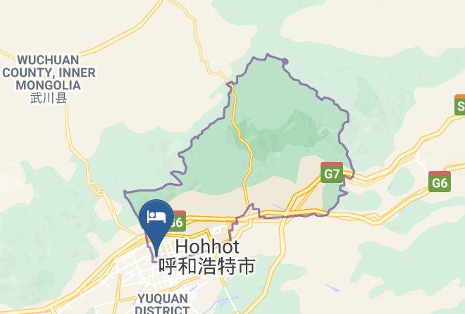 Hohhot - Yuanhui Commercial Hotel Maps
