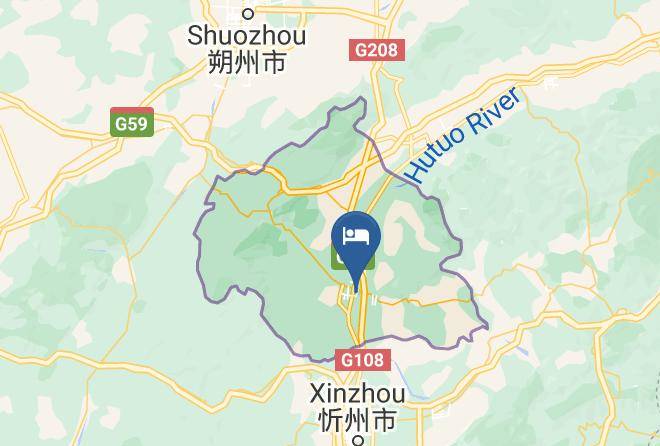 Xinzhou - Yuanping Donggang Hotel Maps