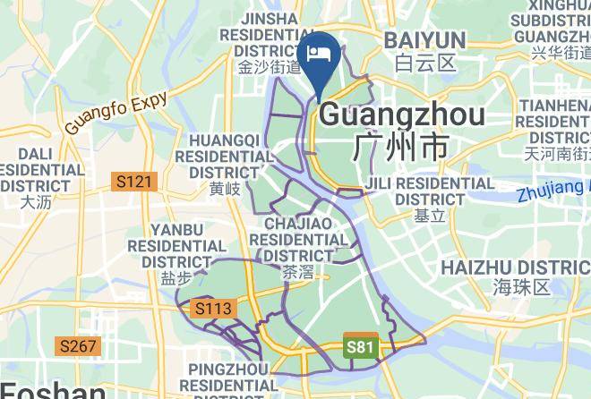 Guangzhou - Yuansheng Hotel Maps