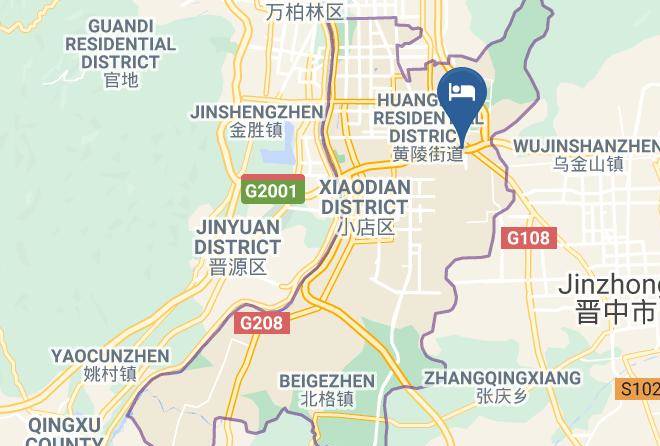 Taiyuan - Yuansheng Hotel Taiyuan Maps
