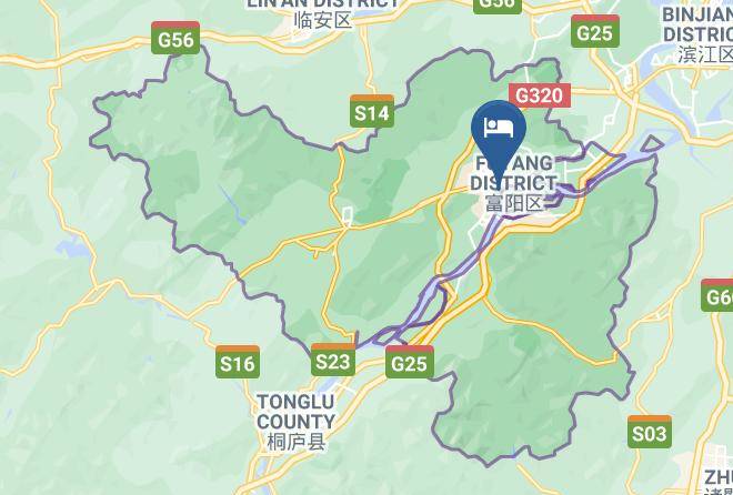 Hangzhou - Yuantongyuan Hotel Maps