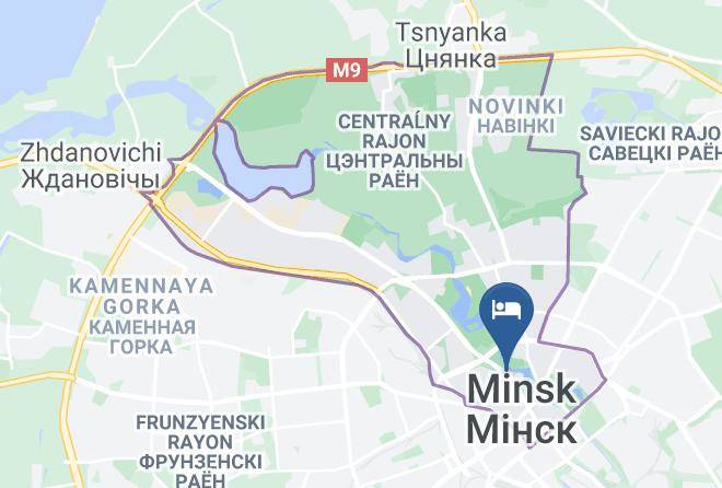Minsk - Yubileiny Hotel Minsk Maps