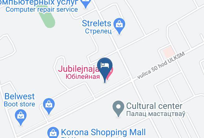 Bobruysk - Yubileinyi Restoran Maps