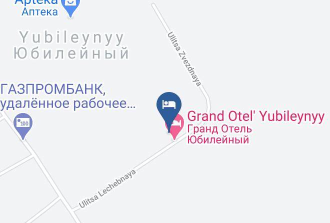 Yubileynyy Otel' Map