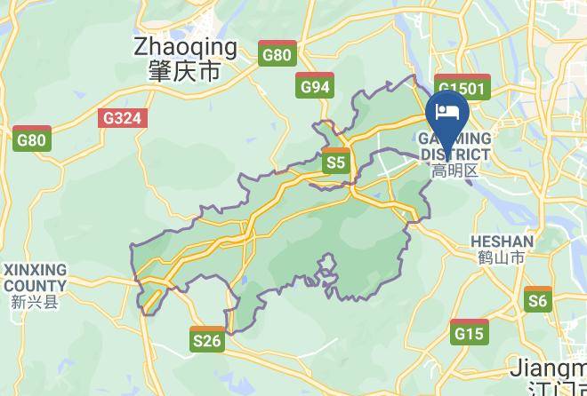 Foshan - Yubo Hotel Maps