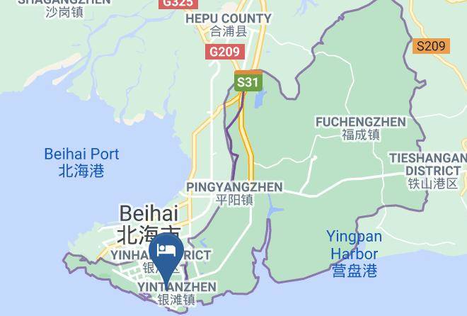 Beihai - Yucheng Hotel Maps