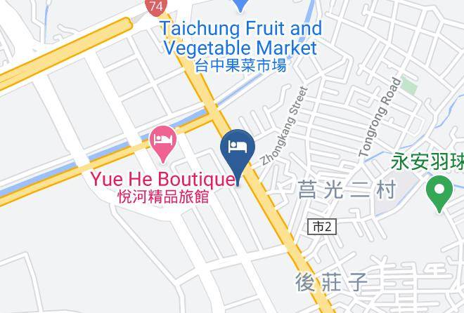 Xitun District - Yuchun Business Hotel Maps