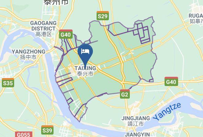 Taizhou - Yuda Business Hotel Maps