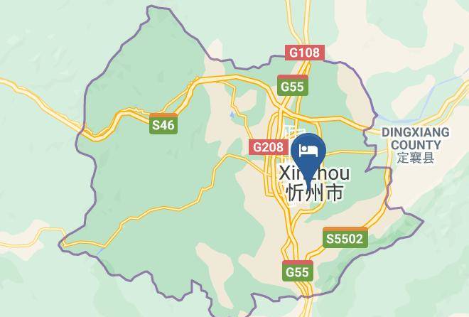 Xinzhou - Yue Du Hotel Maps
