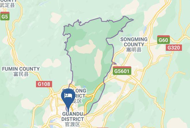 Kunming - Yue Feng Hotel Maps